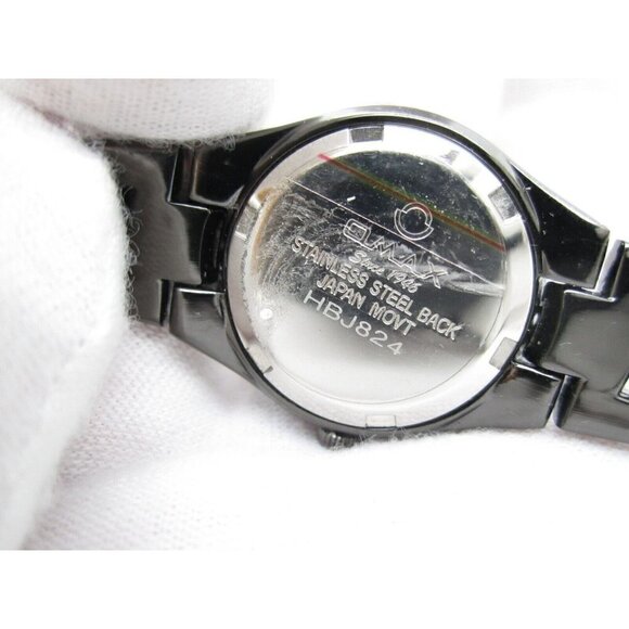 Women QMax Quartz WR Analog 25mm Dial Causal Round Watch (F637) - Picture 3 of 10